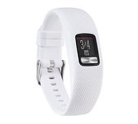 honecumi Strap Compatible with Garmin Vivofit 4 Replacement Band, Vivofit 4 Soft Silicone Strap Classic Adjustable Watch strap Sport Replacement Accessory Stylish Bracelet, Small/White