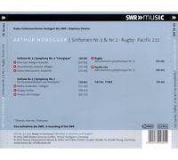 HONEGGER: SYMPHONIES NOS. 2 & 3; RUGBY; PACIFIC 231 NEW CD