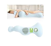 HONEHO Mermaid Body Pillows for Adults, Cooling Long Pillow for Bed, One Piece Full Body Pillow, Big Memory Foam Firm Body Pillow for Side Sleepe, Soft Hugging Bodypillow for Pregnancy
