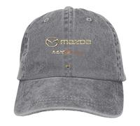 HONEHOY Car Baseball Caps, for Mazda MX-5 2010-2023 Classic Sports Casual Cap, sweat-absorbent breathable Ladies Men's Golf Hat Sun Cap,D-One Size