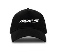 HONEHOY Car Baseball Caps, for MAZDA MX5 2015+ Classic Sports Casual Cap, sweat-absorbent breathable Ladies Men's Golf Hat Sun Cap,B-One Size