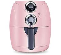 Honent Air Fryer, Programmable with LCD Digital Touchscreen, 1200W Oilless Electric Hot Air Fryer, Auto Shut Off, Easy-To-Clean Nonstick Basket, 2.5L for Family And Party,Pink,Pink