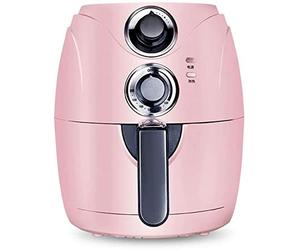 Honent Air Fryer, Programmable with LCD Digital Touchscreen, 1200W Oilless Electric Hot Air Fryer, Auto Shut Off, Easy-To-Clean Nonstick Basket, 2.5L for Family And Party,Pink,Pink