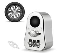 HonesaLoc Spare Tire Nut Lock for Side Mount Spare Tire Trailer Spare Tire Mount Tire Lock Locking Lug Nuts Easy Install for SUV, Trailer, RV, Truck