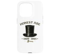 Honest Abe Lincoln Stovepipe Hat President History Case for iPhone 15 Pro