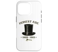 Honest Abe Lincoln Stovepipe Hat President History Case for iPhone 16 Pro