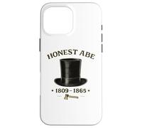 Honest Abe Lincoln Stovepipe Hat President History Case for iPhone 16 Pro Max