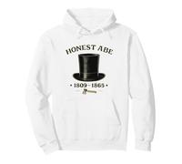 Honest Abe Lincoln Stovepipe Hat President History Pullover Hoodie