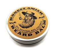 Honest Amish Beard Balm Leave-in Conditioner - Made with only Natural and Organic Ingredients - 2 Ounce Tin