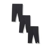 Honest Baby Clothing 4-Pack Organic Cotton Leggings for Girls, Black -, 0-3 Months