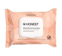 Honest Beauty 30 Pack Makeup Remover Wipes with Grape Seed and Olive Oils - Paraben Free - Synthetic Fragrances - Dermatologist Tested - Cruelty Free