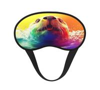 Honest Colored Seals Ultimate Eye Mask for Sleeping, Soft and Comfortable Eye Mask, Relaxing Zero Pressure Night Blindfold.