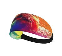 Honest Colored sealsWide Non-Slip Sweat Headbands,Soft Breathable Exercise for Running, Yoga, Cycling and utdoor Sports