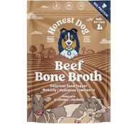 Honest Dog Co. Beef Bone Broth for Dogs & Cats, Collagen & Protein Topper