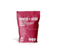 Honest + Good Beef Bone Broth Powder - 300 g | 1 Month Supply | Contains 8500mg Type I & III Collagen | Made with Grass Fed British Cattle | Promotes Hair Skin Nail & Gut Health | UK Made