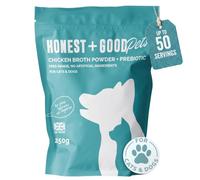 Honest + Good Pet Chicken Bone Broth & Pre-Biotic - 250g, 50 Servings