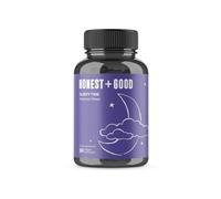 Honest + Good Sleepy Time Natural Sleep Supplement | Nootropic with Magnesium Threonate, Valerian Root, L-Theanine & Lemon Balm | 90 Vegan Capsules | Helps Calm & Non-Habit Forming | UK Small Batch