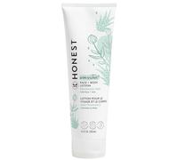 Honest Purely Simple Hypoallergenic Face And Body Lotion With Naturally Derived Botanicals for Sensitive Skin, Fragrance Free, 8.5 Fluid Ounce