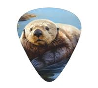 Honest sea otter Guitar paddles, bass guitar, electric guitar or Hawaii four strings (12 packs, thin, medium, heavy)
