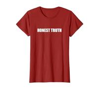 Honest Truth T-Shirt, Women, Cranberry Red, Small