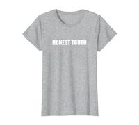 Honest Truth T-Shirt, Women, Heather Grey, XX-Large