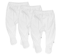 HonestBaby Unisex Baby 3-Pack Organic Cotton Footed Harem Pants Pants