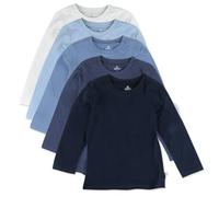 HonestBaby Unisex Baby 5-pack Long Sleeve Bodysuits One-piece 100% Organic Cotton for Infant Baby Boys, Unisex Baby and Toddler T-Shirt Set (pack of 5)