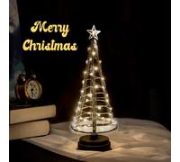 HONESTY New Mini USB Christmas Tree - Perfect Decoration for Your Rooms (Retractable Black XS)