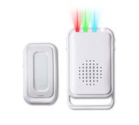 HoneTeek Motion Sensor Detector Door Chime for Business Store Entry Alert, Welcome Buzzer Monitor Doorbell Alarm for Home Elderly (1 Sensor & 1 Receiver)
