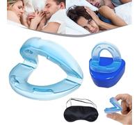 Honex Anti Snoring Mouthpiece, Honex Ronflement Universal Size, Comfortable & Effective Mouth Guard - Snore No More, You & Your Partner Can Sleep Better Than Ever Before (1Pcs)