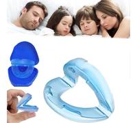 Honex Anti Snoring Mouthpiece,The Quiet Anti-Snoring Mouthpiece Universal Size, Compact and Lightweight, Anti Snoring Devices, Silicone Braces Dental Tray for Provide A Peaceful Sleep