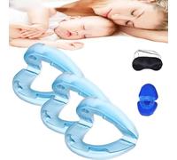Honex Anti Snoring Mouthpiece,The Quiet Anti-Snoring Mouthpiece Universal Size,Food Grade Material Anti Snore Mouth Guard,Instantly Anti Snoring Devices,Let Your Family Enjoy Quiet Sleep Time (3set)