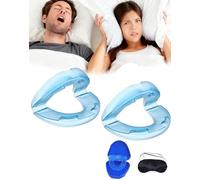 Honex Anti Snoring Mouthpiece UK, The Quiet Mouthpiece by Honex, Instant Quiet Sleep, Comfortable Silicone, Travel-Ready Design for Restful Nights & Partner-Friendly Solution(2pc)