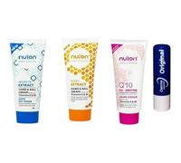 Honey, Argan oil, Extract Hand & Nail Cream With Vitamin B5 & E, TRIO PACK 75ML one of Each With Free Originial Lip Balm