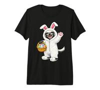 Honey Badger As Easter Bunny Funny Cute Boys Girls & Kids Premium T-Shirt