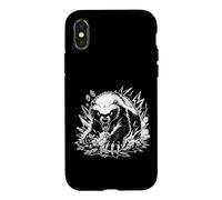Honey Badger Attack Fierce Animal Case for iPhone X/XS