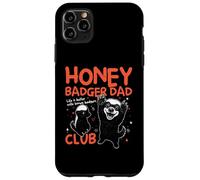 Honey Badger Dad Club Ratel Men Father's Day Case for iPhone 11 Pro Max
