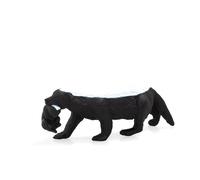 Honey Badger Female with Cub Realistic Wildlife Animal Figure