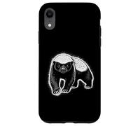 Honey Badger Graphic Fierce Wildlife Predator Animal Case for iPhone XR