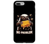 Honey Badger Honeycomb Mascot Graphic Design Case for iPhone 7 Plus/8 Plus