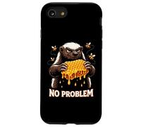 Honey Badger Honeycomb Mascot Graphic Design Case for iPhone SE (2020) / 7/8