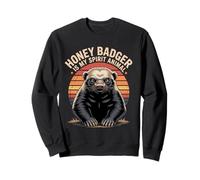 Honey Badger Is My Spirit Animal Sweatshirt