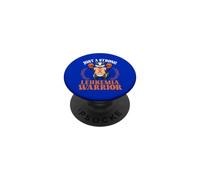 Honey Badger Just A Strong Leukemia Warrior Cancer Support PopSockets Adhesive PopGrip