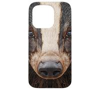 Honey Badger Pattern Case for iPhone 15 Pro