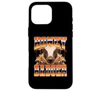 Honey Badger Ratel 90s Bootleg Style Case for iPhone 16 Pro Max