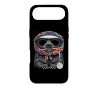Honey Badger Ratel Granny Square Crochet Yarn Crocheting Case for iPhone Air