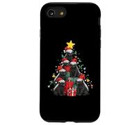 Honey Badger Ratel Pile Christmas Tree Xmas Hat Case for iPhone SE (2020) / 7/8