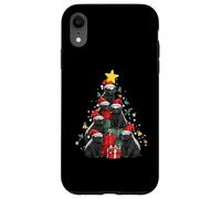 Honey Badger Ratel Pile Christmas Tree Xmas Hat Case for iPhone XR