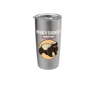 Honey Badger Whisperer. Honey Badgers Honey Badger Stainless Steel Insulated Tumbler