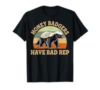 Honey Badgers Have Bad Rep - Ratel Honey Badger Lover Gifts T-Shirt